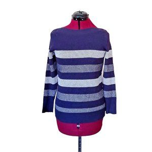 Market & Spruce Sweater Multicolor Women Size Small Boat Neck Long Sleeve
